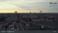 Archiv Foto Webcam München: Livestream am Hauptbahnhof 07:00