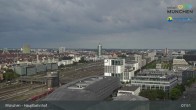 Archiv Foto Webcam München: Livestream am Hauptbahnhof 08:00