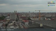 Archiv Foto Webcam München: Livestream am Hauptbahnhof 08:00