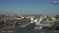 Archiv Foto Webcam München: Livestream am Hauptbahnhof 07:00