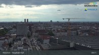 Archiv Foto Webcam München: Livestream am Hauptbahnhof 08:00