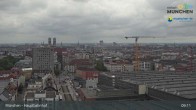 Archiv Foto Webcam München: Livestream am Hauptbahnhof 08:00