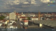 Archiv Foto Webcam München: Livestream am Hauptbahnhof 18:00