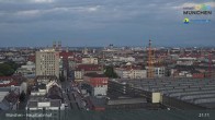 Archiv Foto Webcam München: Livestream am Hauptbahnhof 20:00