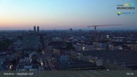 Archiv Foto Webcam München: Livestream am Hauptbahnhof 04:00