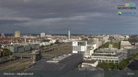 Archiv Foto Webcam München: Livestream am Hauptbahnhof 07:00