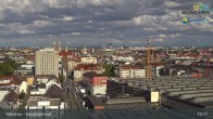 Archiv Foto Webcam München: Livestream am Hauptbahnhof 18:00