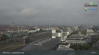 Archiv Foto Webcam München: Livestream am Hauptbahnhof 07:00