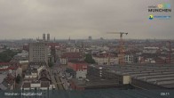 Archiv Foto Webcam München: Livestream am Hauptbahnhof 08:00