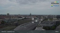 Archiv Foto Webcam München: Livestream am Hauptbahnhof 08:00
