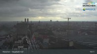 Archiv Foto Webcam München: Livestream am Hauptbahnhof 18:00