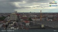 Archiv Foto Webcam München: Livestream am Hauptbahnhof 18:00