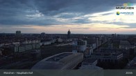 Archiv Foto Webcam München: Livestream am Hauptbahnhof 20:00