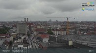Archiv Foto Webcam München: Livestream am Hauptbahnhof 08:00