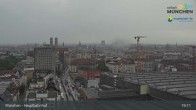 Archiv Foto Webcam München: Livestream am Hauptbahnhof 18:00