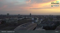 Archiv Foto Webcam München: Livestream am Hauptbahnhof 02:00