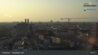 Archiv Foto Webcam München: Livestream am Hauptbahnhof 06:00