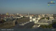 Archiv Foto Webcam München: Livestream am Hauptbahnhof 07:00