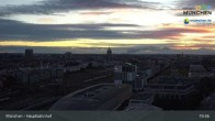 Archiv Foto Webcam München: Livestream am Hauptbahnhof 20:00