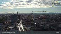 Archiv Foto Webcam München: Livestream am Hauptbahnhof 08:00
