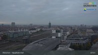 Archiv Foto Webcam München: Livestream am Hauptbahnhof 07:00