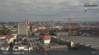 Archiv Foto Webcam München: Livestream am Hauptbahnhof 14:00