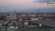 Archived image Webcam Munich (Bavaria) - Main Station 18:00