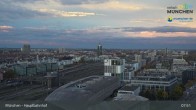 Archiv Foto Webcam München: Livestream am Hauptbahnhof 07:00