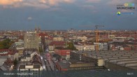 Archiv Foto Webcam München: Livestream am Hauptbahnhof 20:00