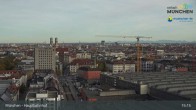 Archiv Foto Webcam München: Livestream am Hauptbahnhof 14:00