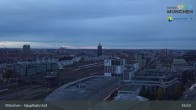 Archiv Foto Webcam München: Livestream am Hauptbahnhof 18:00