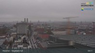 Archived image Webcam Munich (Bavaria) - Main Station 08:00