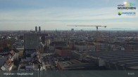 Archiv Foto Webcam München: Livestream am Hauptbahnhof 10:00