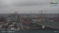 Archiv Foto Webcam München: Livestream am Hauptbahnhof 08:00