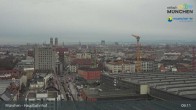 Archiv Foto Webcam München: Livestream am Hauptbahnhof 08:00
