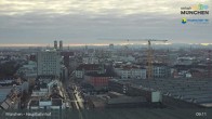 Archiv Foto Webcam München: Livestream am Hauptbahnhof 08:00