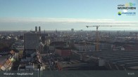 Archiv Foto Webcam München: Livestream am Hauptbahnhof 10:00
