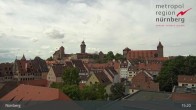 Archiv Foto Webcam Nürnberg Altstadt 09:00