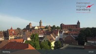 Archiv Foto Webcam Nürnberg Altstadt 06:00