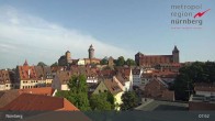 Archiv Foto Webcam Nürnberg Altstadt 07:00