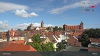 Archiv Foto Webcam Nürnberg Altstadt 08:00