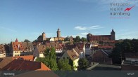 Archiv Foto Webcam Nürnberg Altstadt 06:00