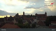Archiv Foto Webcam Nürnberg Altstadt 20:00