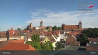 Archiv Foto Webcam Nürnberg Altstadt 08:00