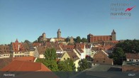 Archiv Foto Webcam Nürnberg Altstadt 08:00