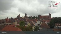 Archiv Foto Webcam Nürnberg Altstadt 08:00