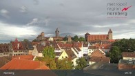 Archiv Foto Webcam Nürnberg Altstadt 08:00