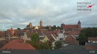 Archiv Foto Webcam Nürnberg Altstadt 06:00