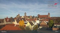 Archiv Foto Webcam Nürnberg Altstadt 08:00