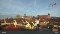 Archiv Foto Webcam Nürnberg Altstadt 08:00